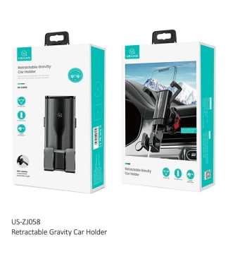 USAMS Držák pro ventilační mřížku Gravity černá/černá ZJ058ZJ01 (US-ZJ058)