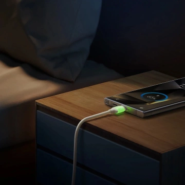 Kabel Joyroom S-A53 3A USB-A - USB-C 1,2 m, fluorescenčně béžový