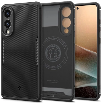 Ochranný kryt Spigen Core Armor Mag pro Samsung Galaxy S25 Edge, černý