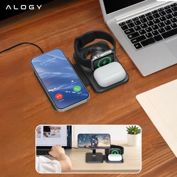 Чохол для ноутбука, MacBook Air Pro 13.3" Alogy Hard Foam Bag Protective Case для ноутбуків 13-14" чорний