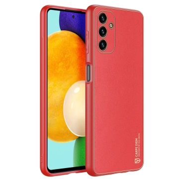 Елегантний чохол Dux Ducis Yolo з екологічної шкіри для Samsung Galaxy A13 5G червоний