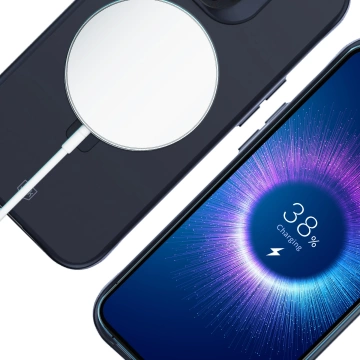 Чохол для Apple iPhone 15 Pro Max 3mk Smoke Case Mag