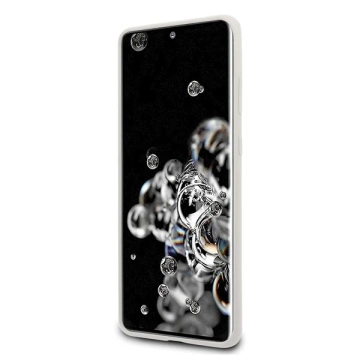US Polo Silicone Collection Samsung Galaxy S20 Ultra phone case white/white