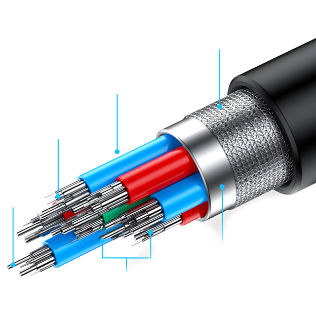 Kábel pre VR okuliare Alogy USB Type-C 5m kábel pre Oculus Link Quest 1 2 Black