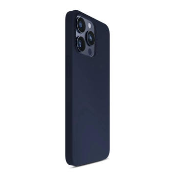 Силіконовий чохол Etui 3mk Dark Navy для Apple iPhone 16 Pro