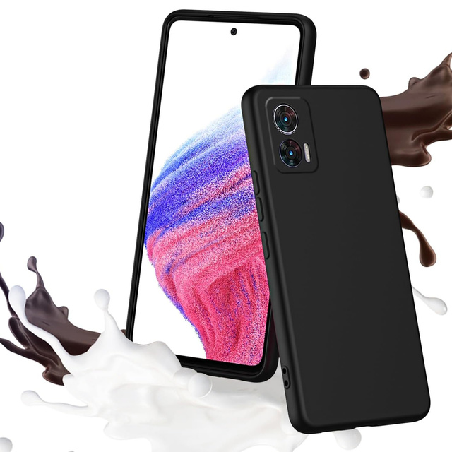 Etui do Motorola Edge 30 Neo 3mk Matt Case obudowa pokrowiec Czarne matowe plecki