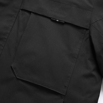 Vyhřívaná vyhřívaná elektrická bunda Unisex velikost XL zimní s kapucí HJ2 Mozos černá