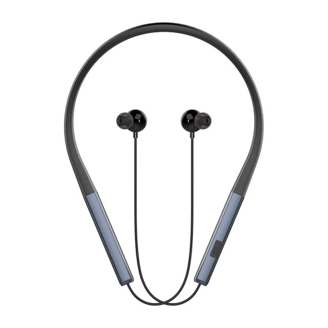 Бездротові навушники з ободом на шиї LDNIO N01 Bluetooth 5.3 50 год. Темно-сині