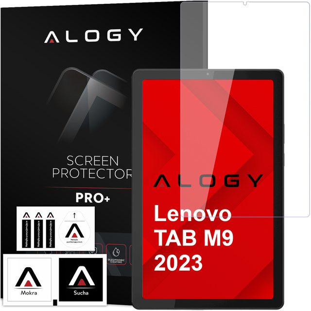 Tempered glass for Lenovo Tab M9 9 TB310 TB-310FU TB-310XU 2023 Alogy Screen Protector Pro 9H