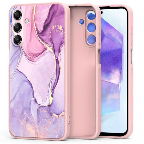 Pouzdro Icon cover pro Samsung Galaxy A55 5G Marble
