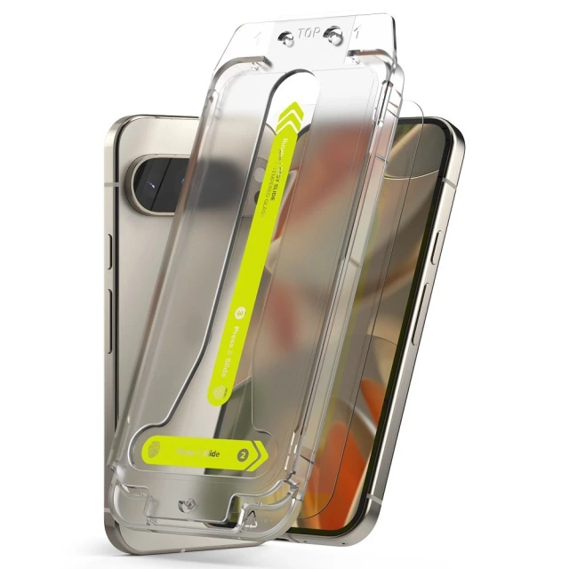 Szkło Hartowane do Google Pixel 9 / 9 Pro Ringke Easy Slide 2-Pack Clear