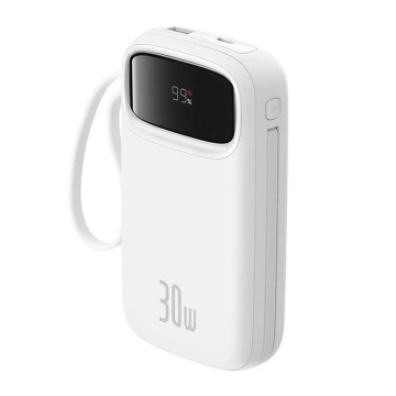 Powerbank Baseus QPow 2 20000mAh 30W 2xUSB-C (білий)