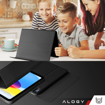 Захисний чохол з бездротовою клавіатурою Alogy Keyboard Case with Stylus Holder для Apple iPad 10.9 2022 Чорне скло