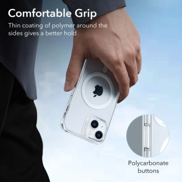 Esr krystec halolock magsafe iphone 14 plus clear