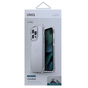 UNIQ Etui Combat iPhone 13 Pro / 13 6.1" Aramid Frost