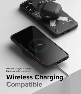 Ringke Onyx Design odolný TPU kryt pro Samsung Galaxy S22 (S22 Plus) černý (X)