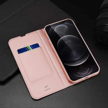 Dux Ducis Skin Pro Holster Flip Cover pre iPhone 13 Pro zlatý