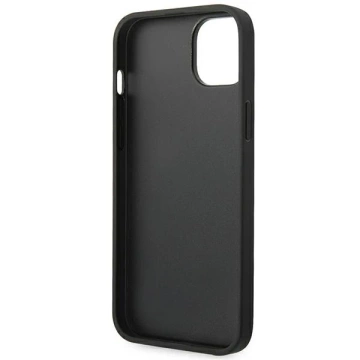 Захисний чохол для телефону Karl Lagerfeld KLHCP14SSAKLHPG для Apple iPhone 14 6.1" hardcase сірий/сірий Saffiano Mono Metal Logo