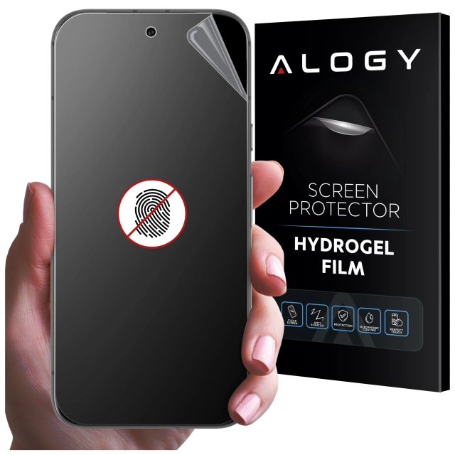 Folia "MATOWA" do Google Pixel 8a Hydrożelowa Alogy HydroSkin Matte Pro™ na ekran do etui "BEZ ODCISKU PALCÓW"