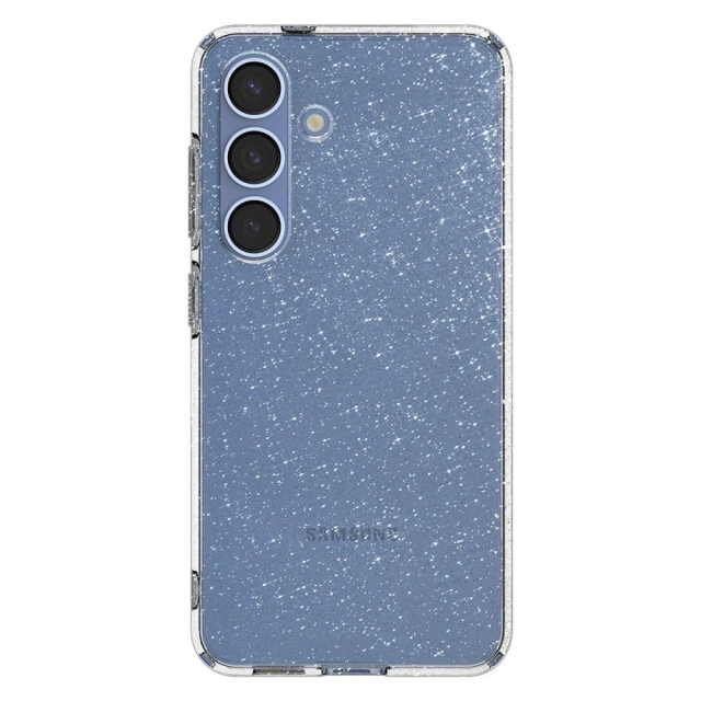 Чохол для Samsung Galaxy S25 Glitter Crystal Spigin Liquid Crystal