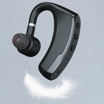 Бездротова гарнітура для дзвінків Bluetooth 4.0 Автомобільна гарнітура з дисплеєм V8 Black