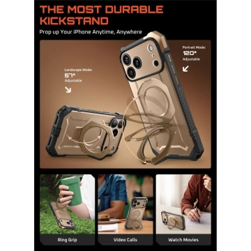 Etui Supcase UB Grip Mag MagSafe do iPhone 17 Pro Max, Desert Gold
