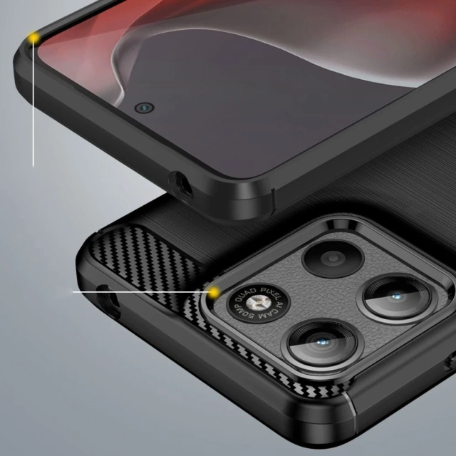 Etui Ochronne do Motorola Moto G15 / G15 Power Tech-Protect TPUCarbon
