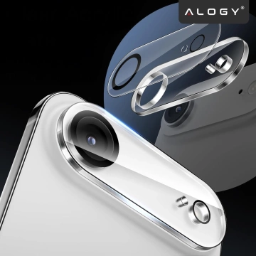 2x sklo objektívu fotoaparátu pre Apple iPhone 16 Pro / 16 Pro Max Alogy Lens Protector Pro Transparent