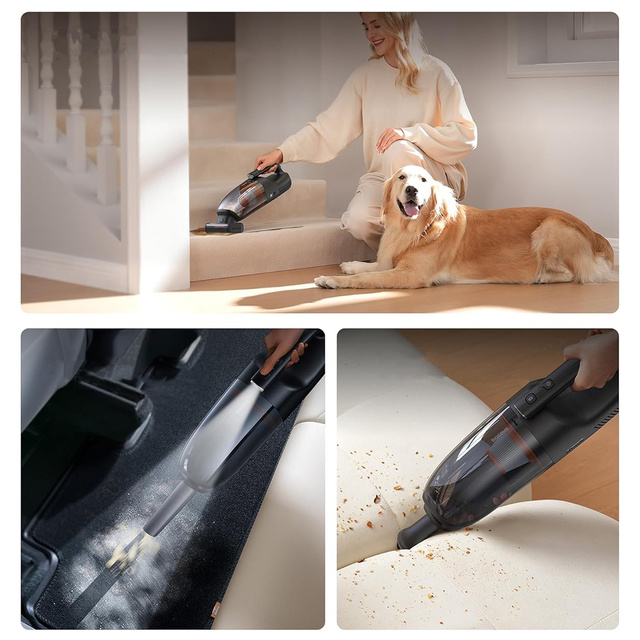 Baseus Ap02 6000Pa cordless handheld vacuum cleaner (black)