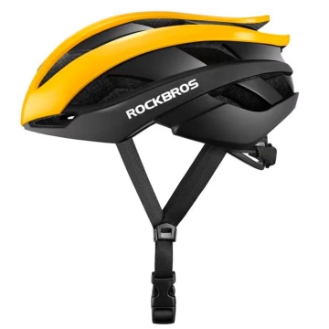 Rockbros 10110004005 Fahrradhelm, Größe L – Gelb und Schwarz