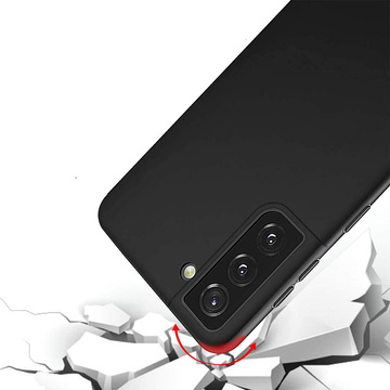 Matné puzdro 3mk Matt Phone Resistant Case pre Samsung Galaxy S21 FE 5G čierne