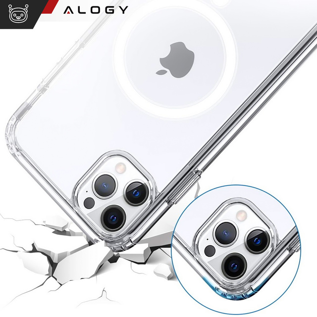 Etui ochronne na telefon Alogy MagSafe Clear Case do Apple iPhone 11 Pro Max Przezroczyste