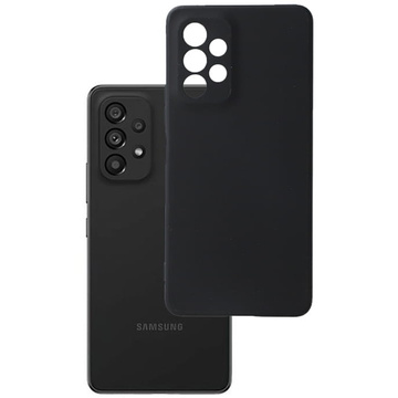 Матовий чохол Phone Resistant Cover 3mk Matt Case для Samsung Galaxy A53 5G Чорне скло