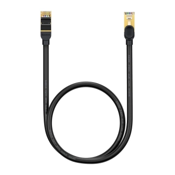 Baseus Speed ​​Seven network cable RJ45 10Gbps 0.5m black (WKJS010001)