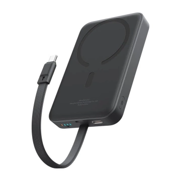 Магнітний зовнішній акумулятор Baseus Mini 10000mAh 30W, чорний – видання Bayern
