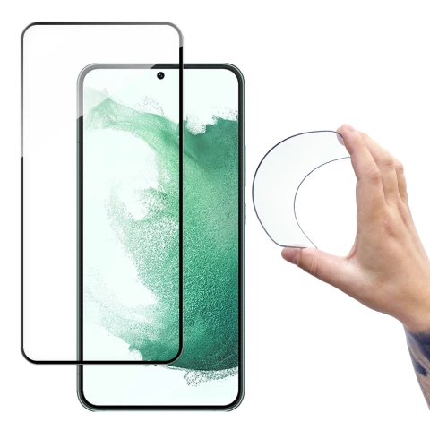 Wozinsky Full Cover Flexi Nano Glass Film Tempered Glass з рамкою для Samsung Galaxy S22 прозоре