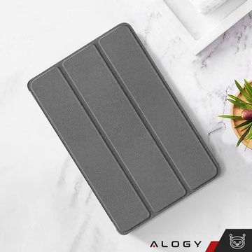 Etui Alogy Book Cover Case for Lenovo Tab M9 2023 TB310XU TB310FU Szare