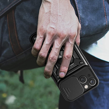 Чохол Alogy Camshield Stand Ring Case із кришкою камери для скла Apple iPhone 14 Plus