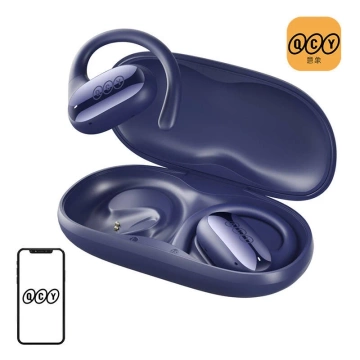 Bluetooth slúchadlá QCY T30 Crossky GTR2, 28h výdrž, IPX5, mikrofón ENC – modré