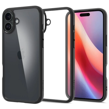 Etui Spigen Ultra Hybrid pro Apple iPhone 16 Matte Black