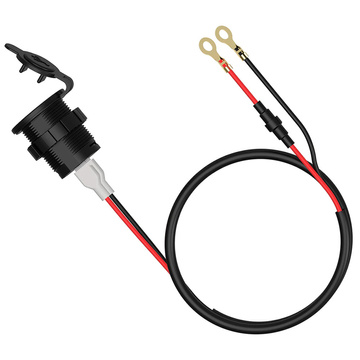 Світлодіодне гніздо для автомобільного зарядного пристрою Alogy Mini Car Charge For Motorcycle Adapter Power Adapter Connectors Alogy 2x USB QC 3.0 USB-C PD 60W