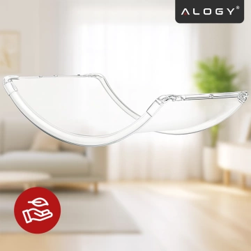 Ochranné puzdro pre Redmi Pad SE 11" 2023, zosilnené rohy, tenké a ľahké, nárazuvzdorné, Alogy FlexiShield™ – priehľadné