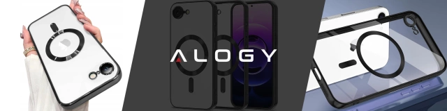 Чохол MagSafe для Apple iPhone 16 Pro Max Alogy Glamour Luxury Ring Housing Gold-Transparent