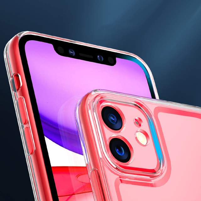 Hybridní pouzdro Alogy s ochranou fotoaparátu pro Apple iPhone 11 Clear Glass