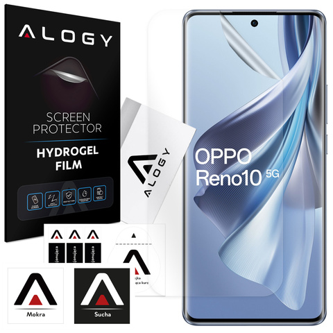 Hydrogel Film for Oppo Reno 10 5G Phone Screen Protector Alogy Hydrogel Film