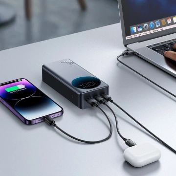 Powerbank Joyroom JR-PBF05 65W 30000mAh mit Display Schwarz