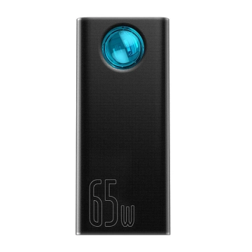 Baseus Amblight 30000mAh Powerbank, 4xUSB, USB-C, 65W (чорний)