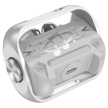 Bezdrôtové bluetooth slúchadlá HOCO TWS TWS EW55, strieborné