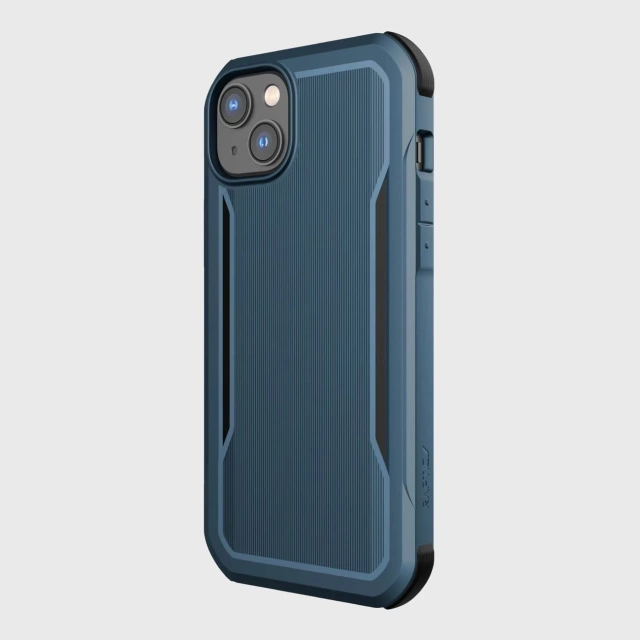 Raptic Fort Case iPhone 14 Plus s MagSafe pancéřovaným modrým krytem