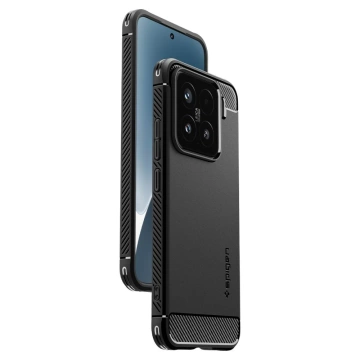 Etui Spigen Rugged Armor do Xiaomi 15 Matte Black